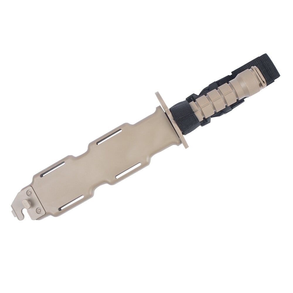 Couteau en plastique M9 avec étui (OD/BK/DE)