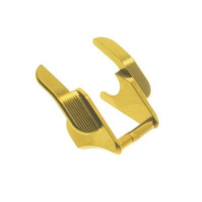 Match Grade Stainless Steel Thumb Safety - Gold