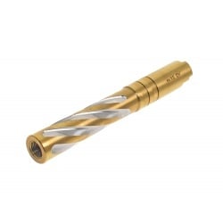 Tornado 5.1 Threaded Outer  Barrel (.40 marking) - Gold