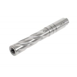 Canon externe fileté Tornado 5.1 (calibre .40) - Argent