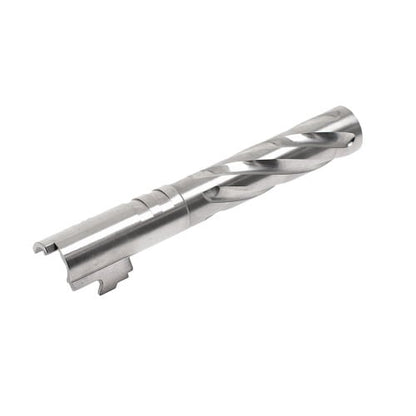 Tornado 5.1 Threaded Outer  Barrel (.40 marking) - Silver