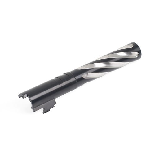 Canon externe fileté Tornado 5.1 (calibre .45) - Noir