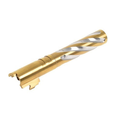 Tornado 5.1 Threaded Outer  Barrel (.45 marking) - Gold