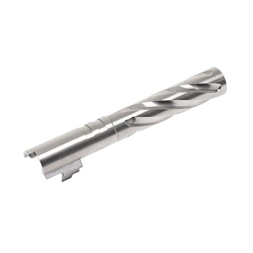 Canon externe fileté Tornado 5.1 (calibre .45) - Argent