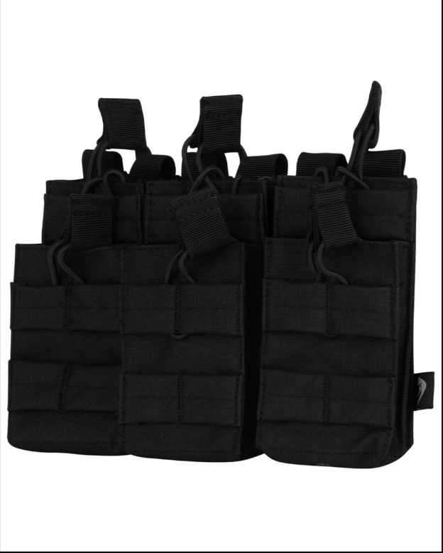 Treble Duo Mag Pouch  Black