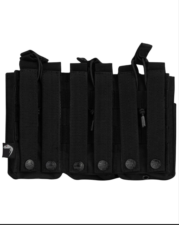 Treble Duo Mag Pouch  Black