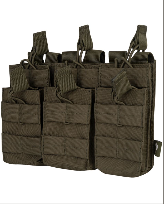 Treble Duo Mag Pouch  Green