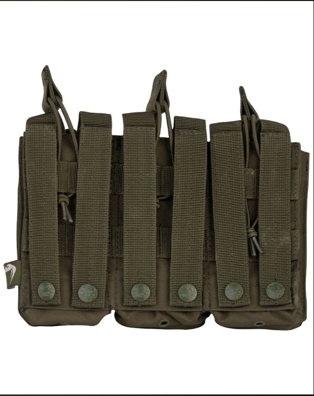 Treble Duo Mag Pouch  Green