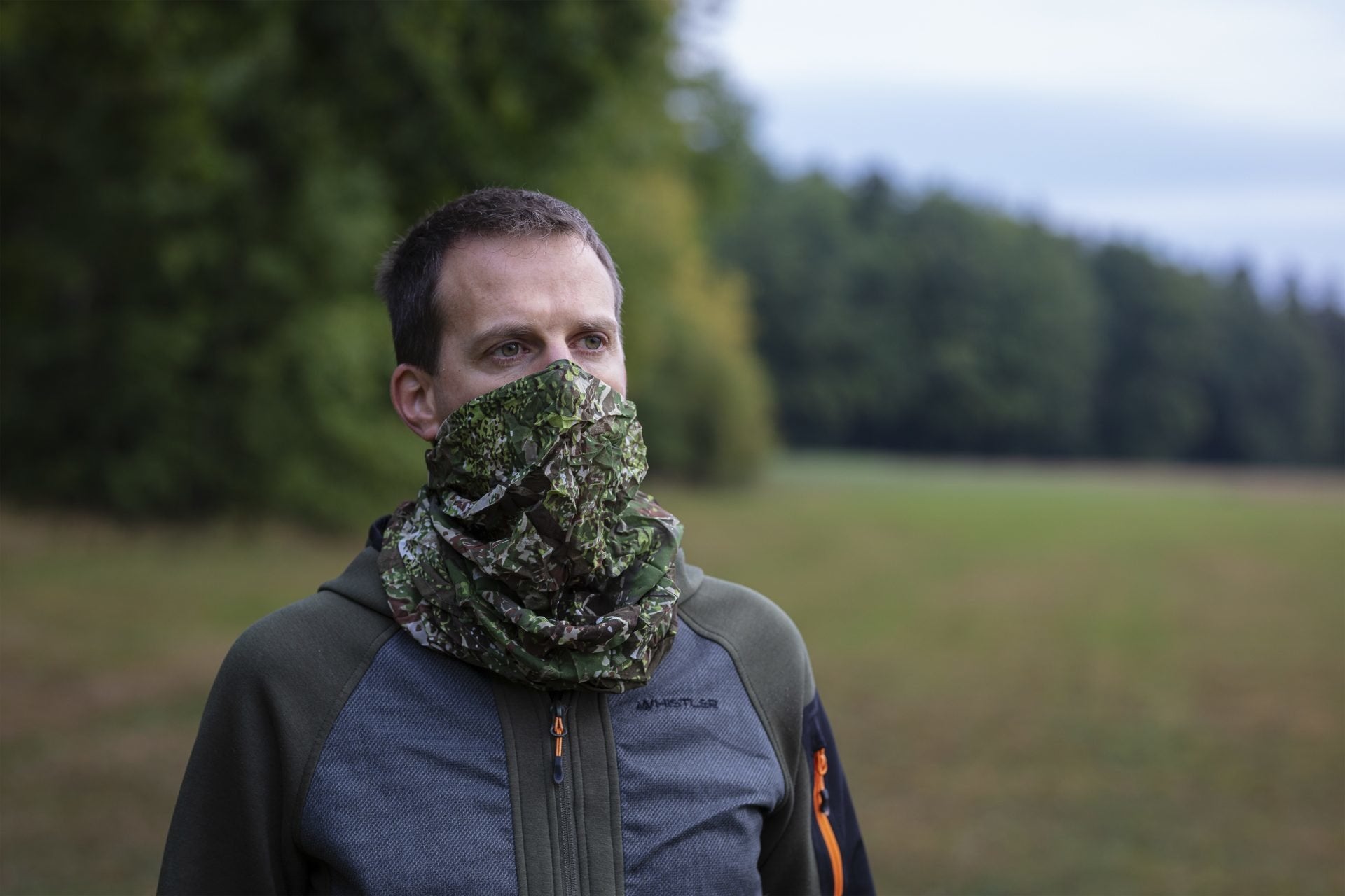 Tube/écharpe vert ConCamo