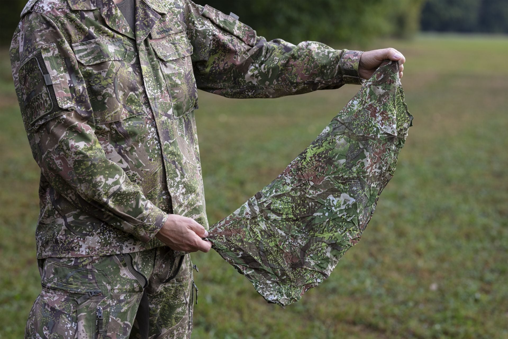 Tube/écharpe vert ConCamo