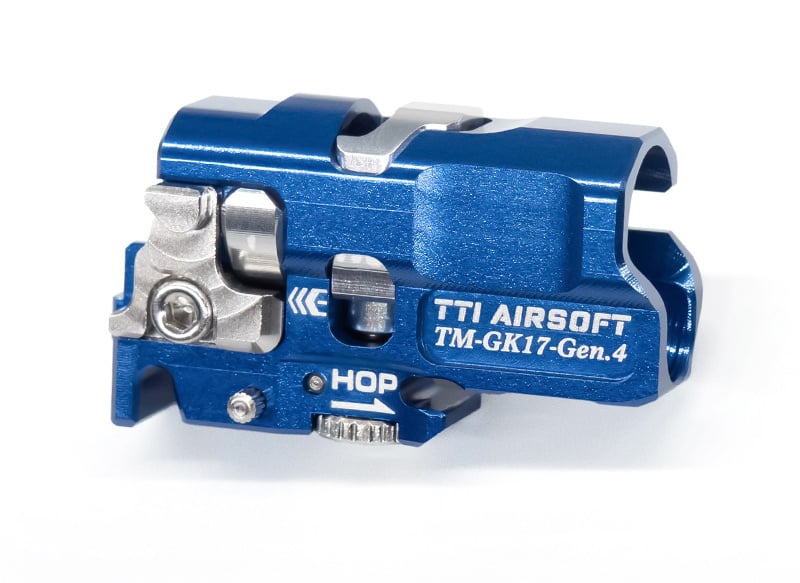 Infinity Marui Spec Gen4 G17 Einteilige, komplett CNC-gefräste TDC Hop-Up-Kammer – BLAU