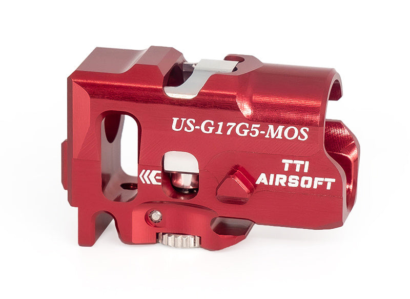 Infinity Umarex (SRC) G17 Gen5 MOS – Einteilige, vollständig CNC-gefräste TDC Hop-Up-Kammer – ROT