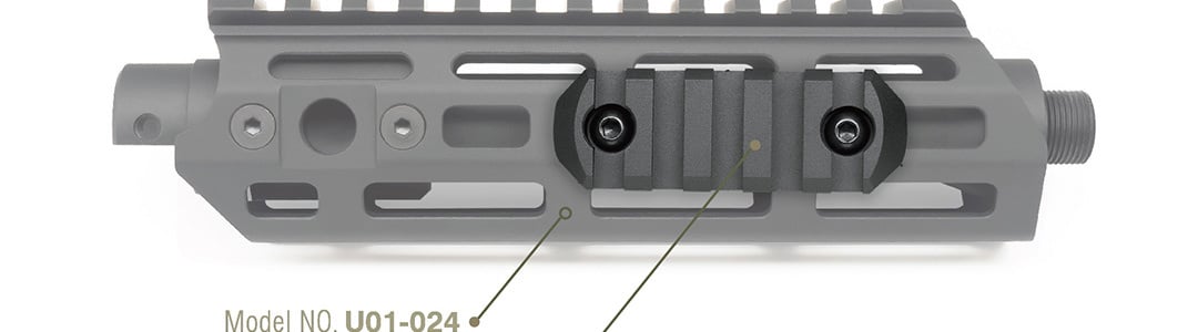 CNC M-LOK Rail - 60mm