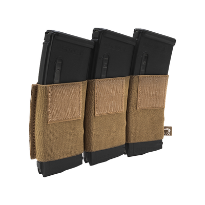 VX Triple Rifle Magazintasche - Dunkelgrau