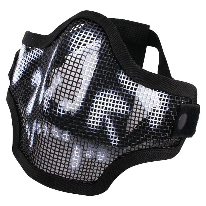 Crossteel Face Mask - Black Skull