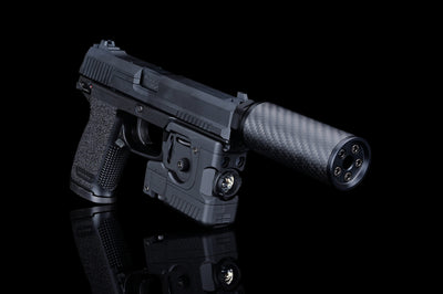 Carbon dummy suppressor, Medium, 16mm CW