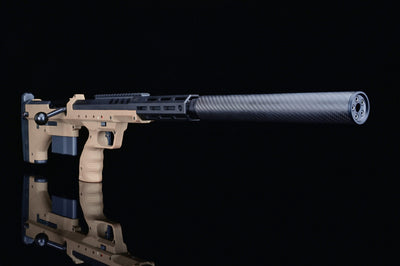 Carbon dummy suppressor, XL, 14mm CCW