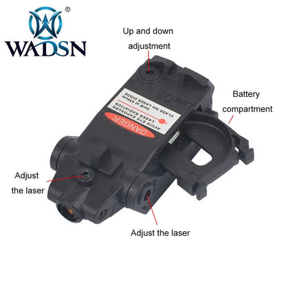 Tactical Low Profile Red Laser Sight For G Series