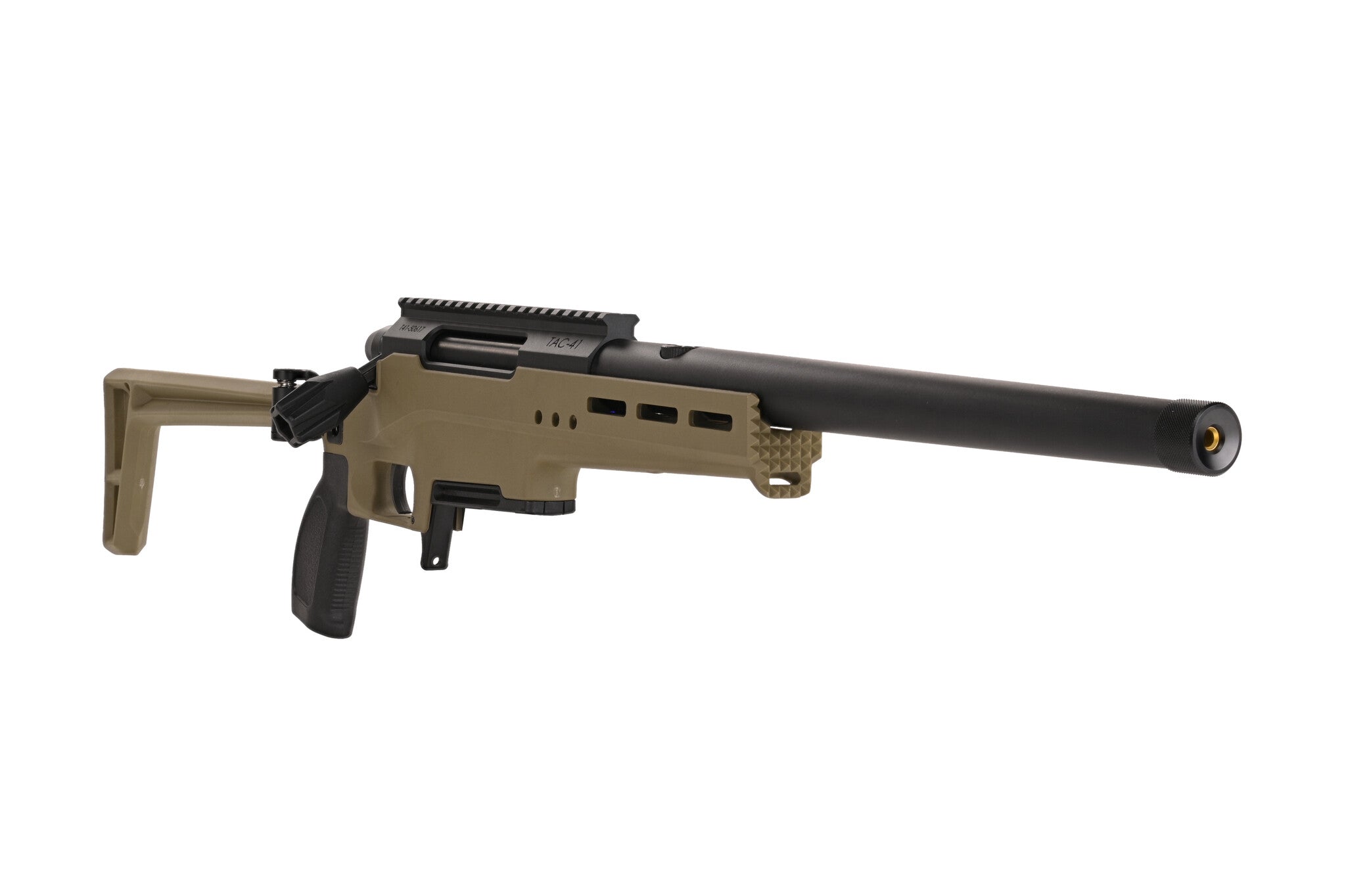 TAC-41L Bolt Action Rifle, Lite chassis & Lite stock, FDE