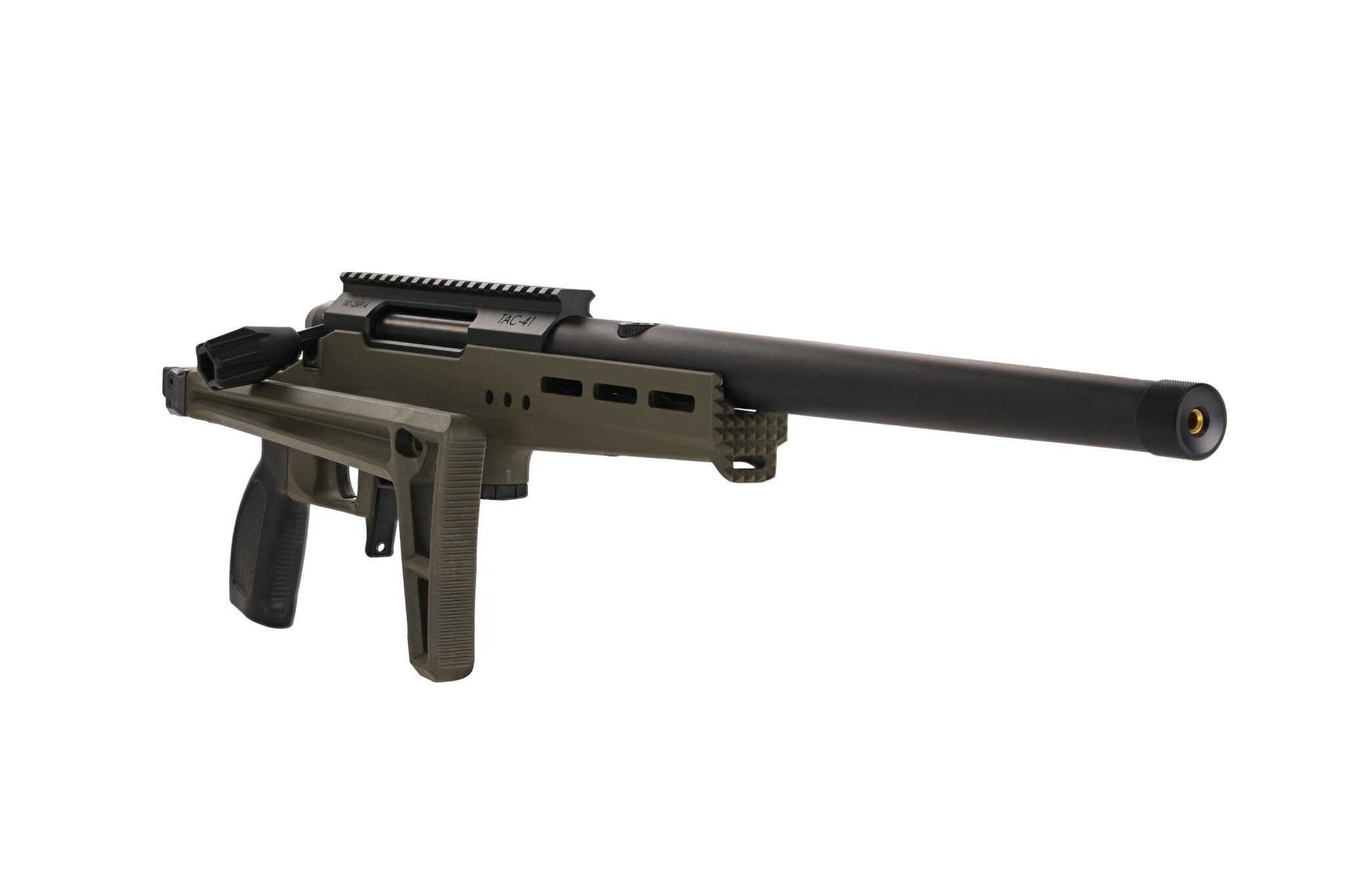 Fusil à verrou TAC-41L, châssis et crosse allégés, vert