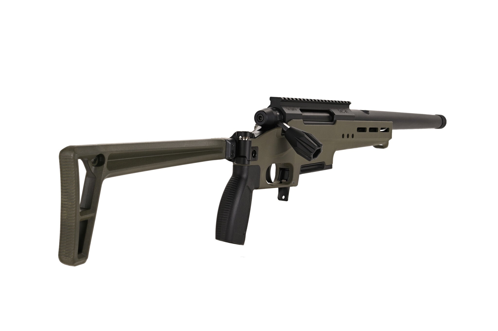 Fusil à verrou TAC-41L, châssis et crosse allégés, vert