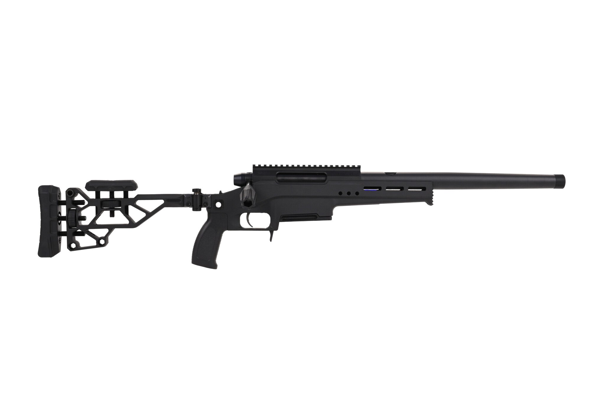 TAC-41L Bolt Action Rifle, Lite chassis & Recon stock, Black