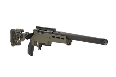 Fusil à verrou TAC-41L, châssis allégé et crosse Recon, vert