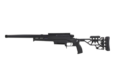 Fusil à verrou TAC-41L, châssis allégé et crosse Recon, version Sport, noir