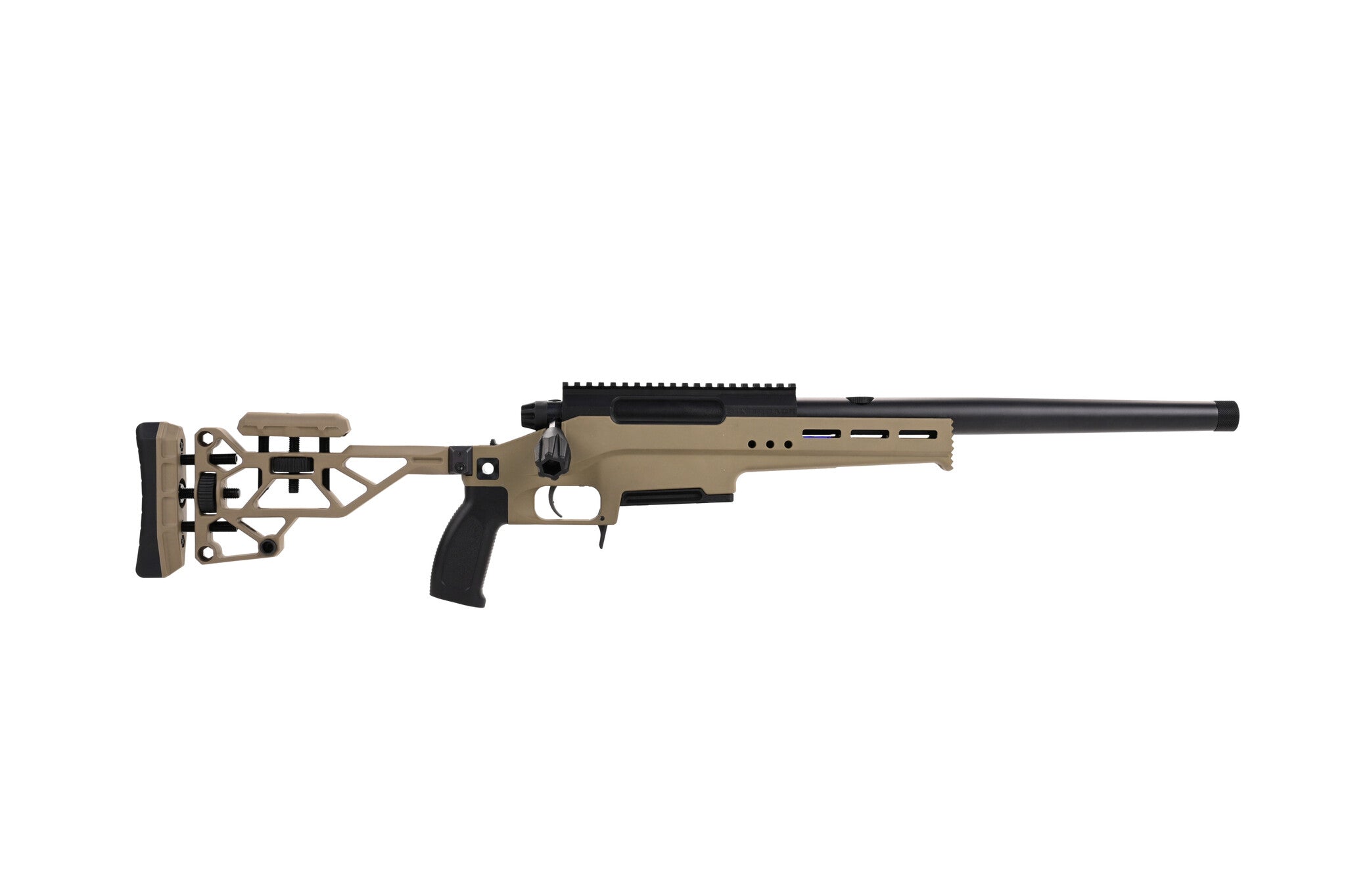 TAC-41L Bolt Action Rifle, Lite chassis & Recon stock, Sport version, FDE