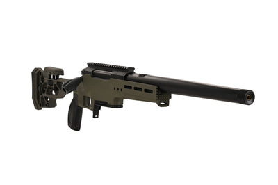 Fusil à verrou TAC-41L, châssis allégé et crosse Recon, version Sport, vert