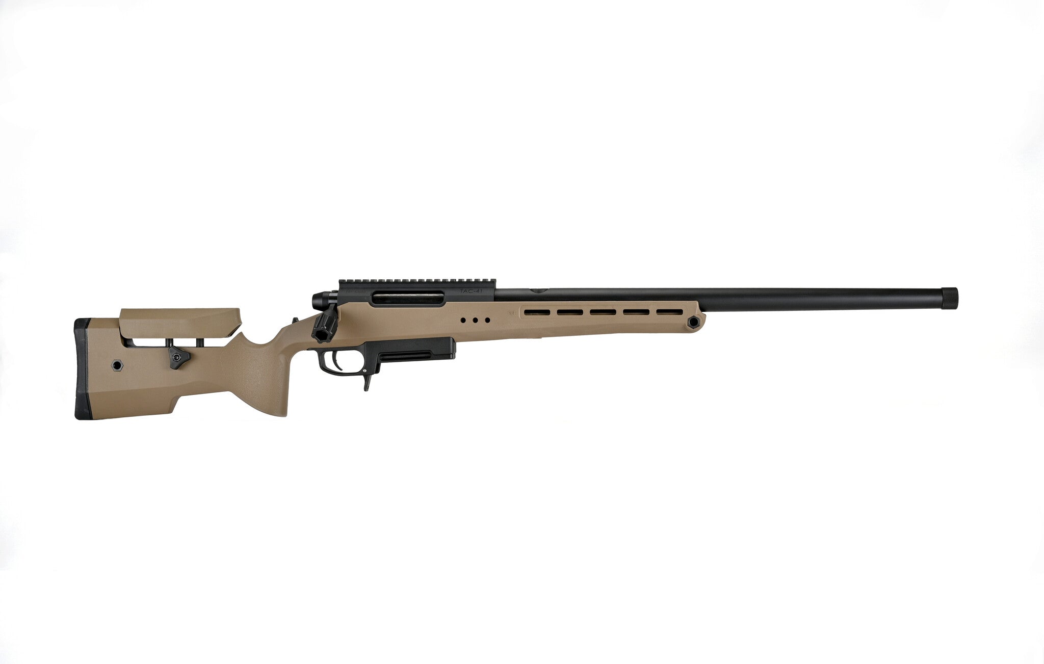 TAC-41P Bolt Action Rifle, Classic Polymer Stock, FDE