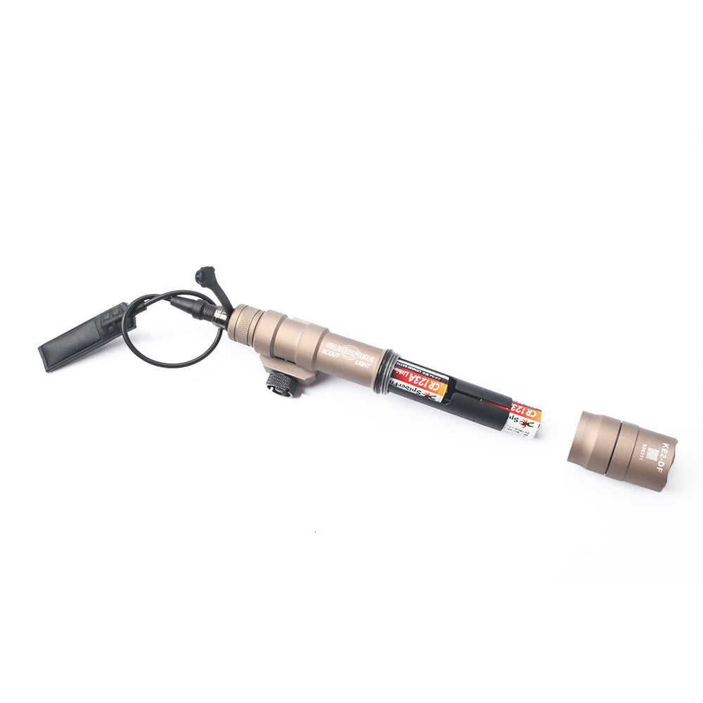 Lampe torche LED double carburant M600DF - DE (Logo SF)