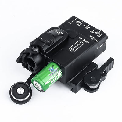 Dispositifs de visée tactiques PEQ DBAL-Mini (laser infrarouge et laser rouge) - Aluminium