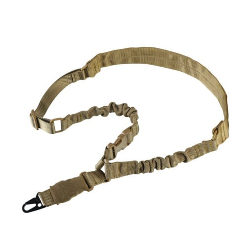 Padded Single Point Sling with HK Style Clip -  Coyote Brown