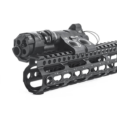 MAWL-C1 - IR + Red Laser - Black (Polymer Version)