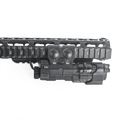 MAWL-C1 - IR + Red Laser - Black (Polymer Version)