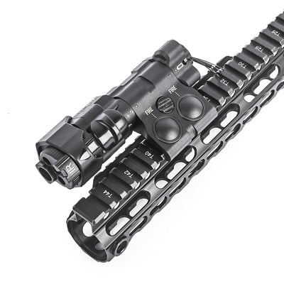 MAWL-C1 - IR + Red Laser - Black (Polymer Version)