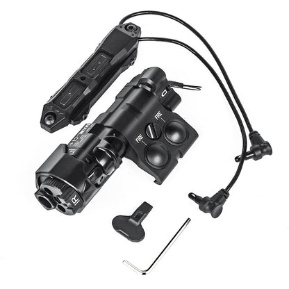 MAWL-C1 - IR + Green Laser + Dual Remote Switch - Black (Metal Version)