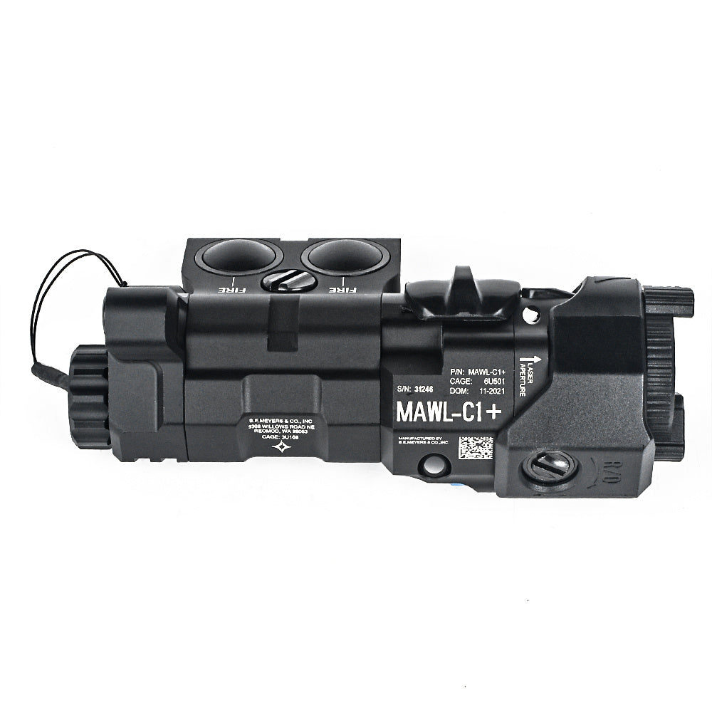 MAWL-C1 - IR + Green Laser + Dual Remote Switch - Black (Metal