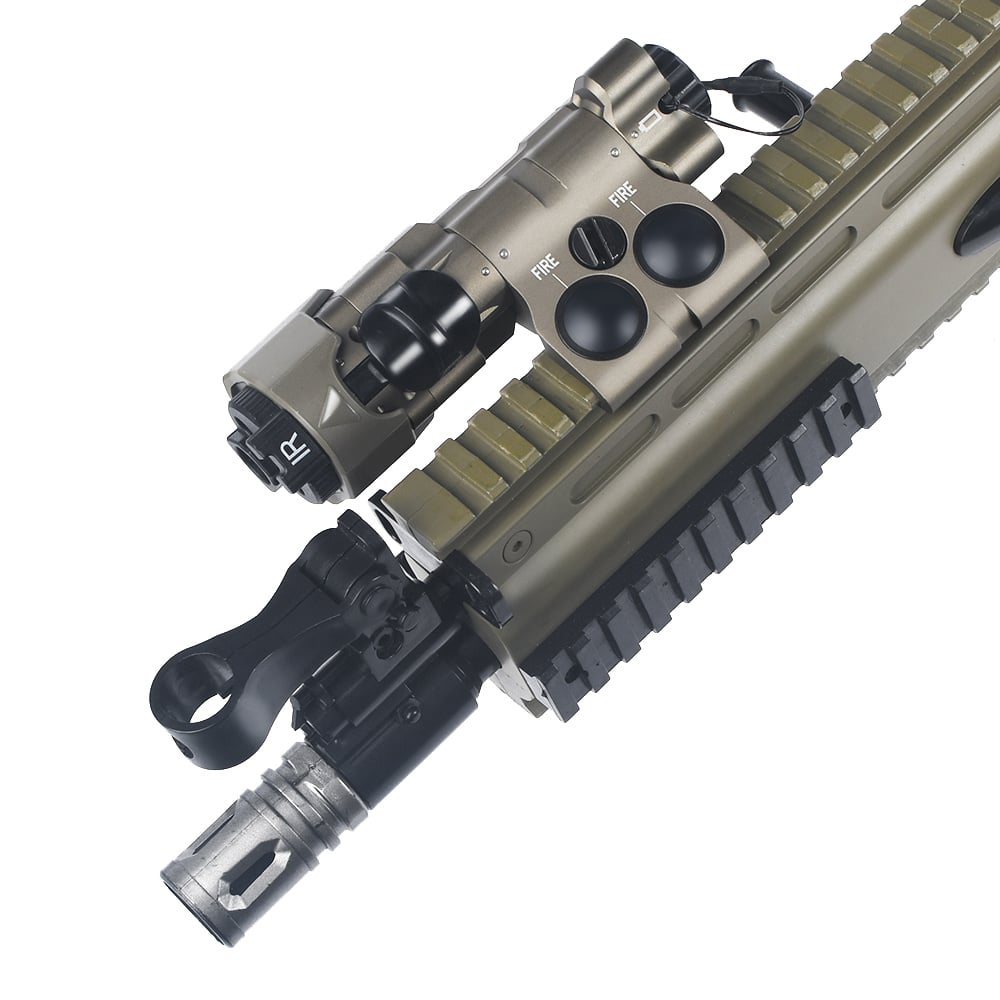 MAWL-C1 - IR + Green Laser + Dual Remote Switch - DE (Metal Version)