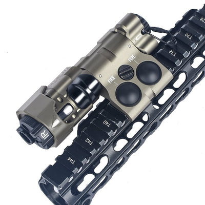 MAWL-C1 - Laser IR + Rouge + Double Interrupteur à Distance - DE (Version Métal)