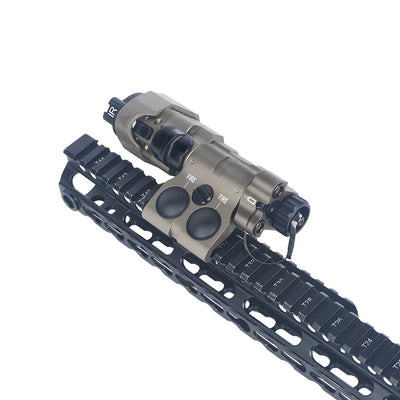 MAWL-C1 - Laser IR + Rouge + Double Interrupteur à Distance - DE (Version Métal)