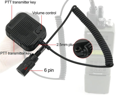 USMC Intercom PTT(6 pins)