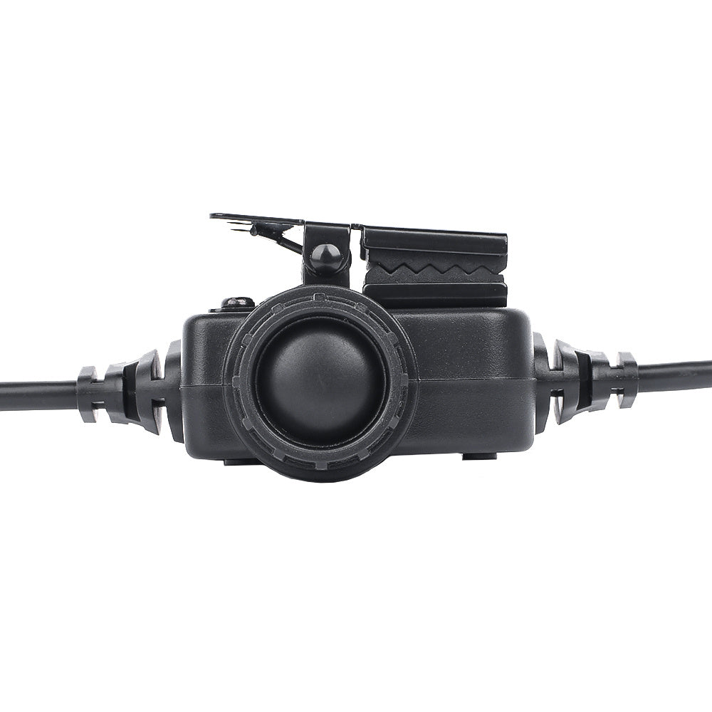RAC PTT Icom - Black