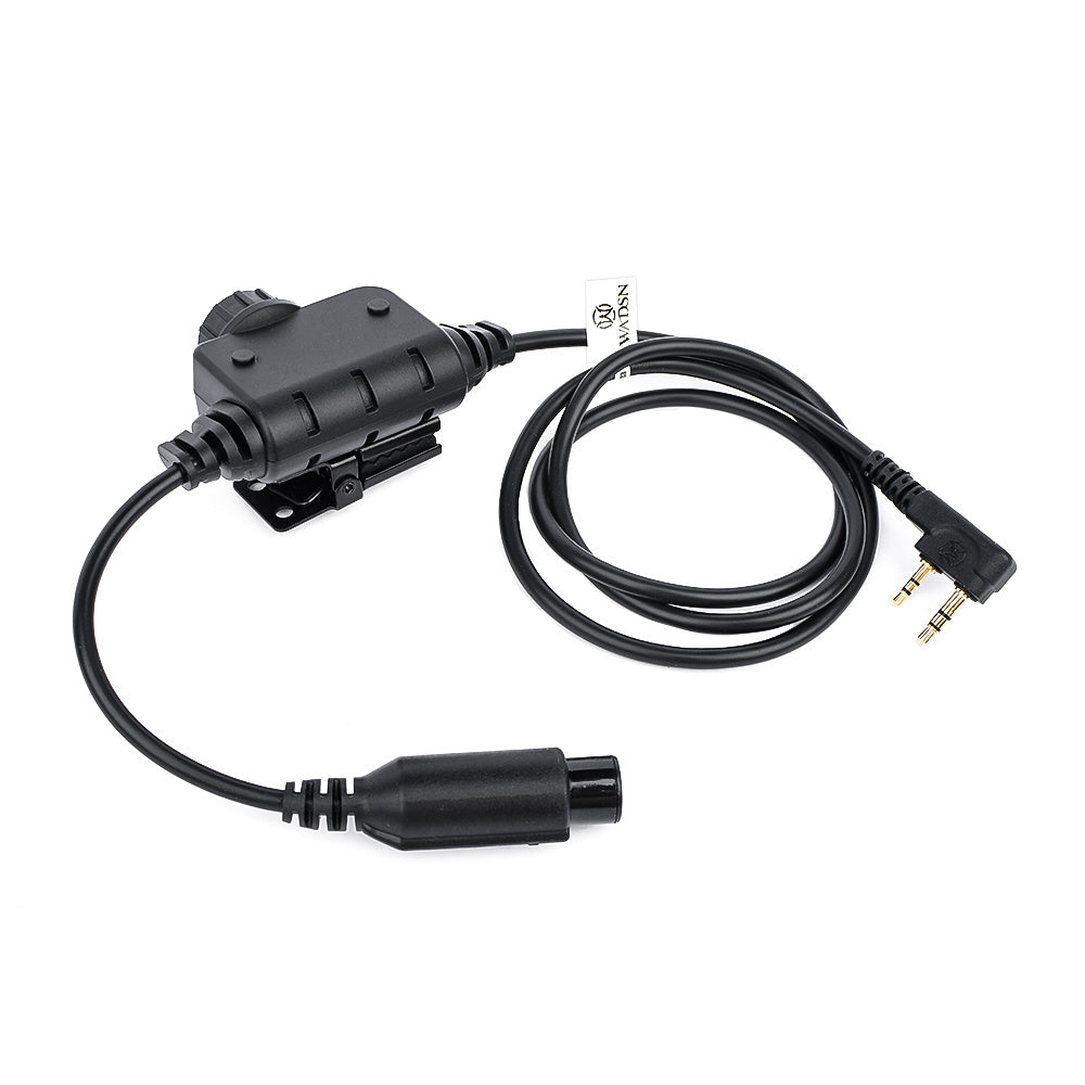 RAC PTT  Kenwood - Black