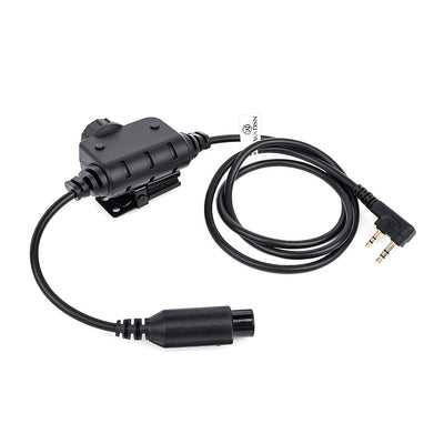 RAC PTT  Kenwood - Black