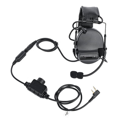 RAC PTT  Kenwood - Black